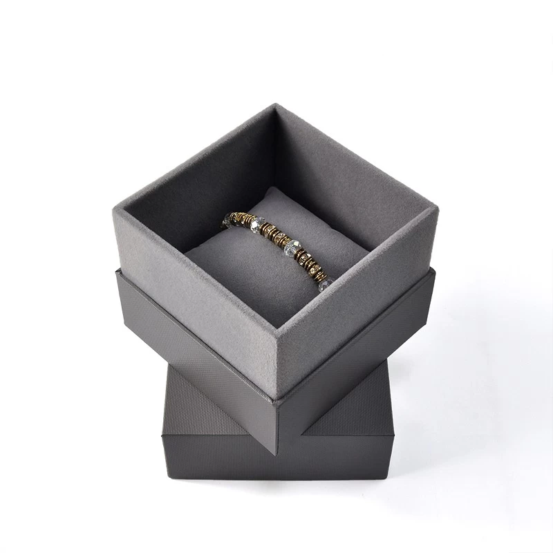 high quality finish cardboard jewelry packaging box paper jewelry box pillow box bracelet/bangle/watch box