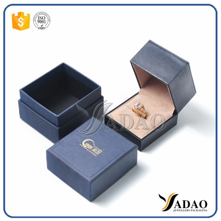 interesting magical china supplier special design plastic leatherette box with outside cover for gemstone/gold/silver ring