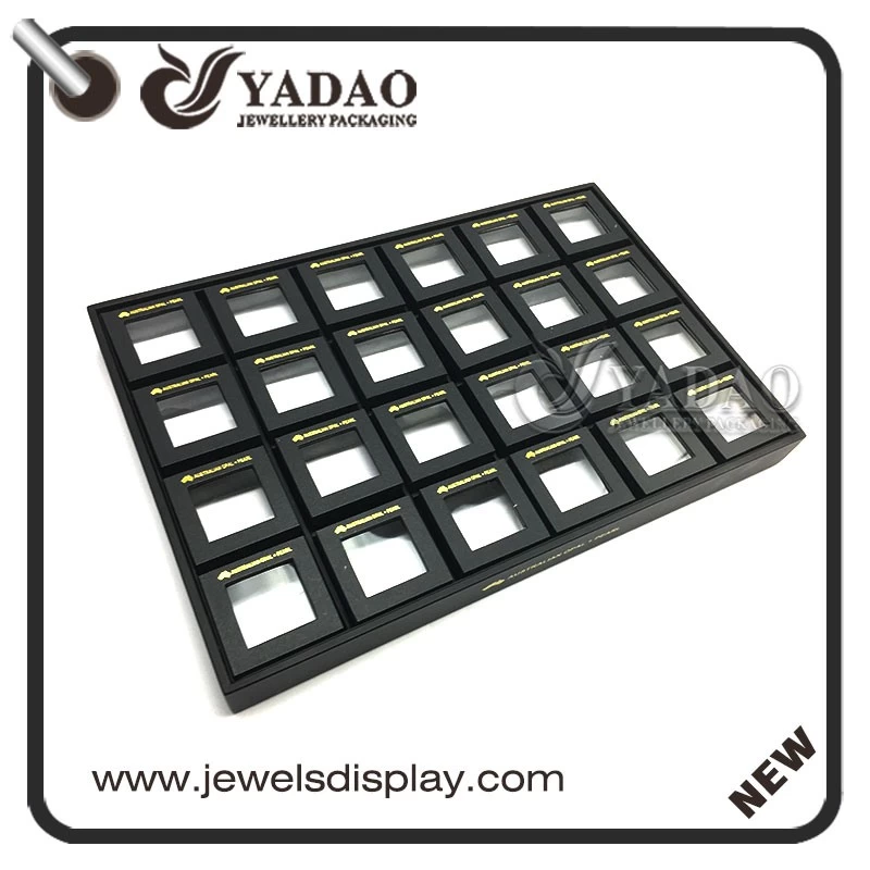 newest original durable cost-effective well-designed MOQ wholesale custom ring display trays with small box