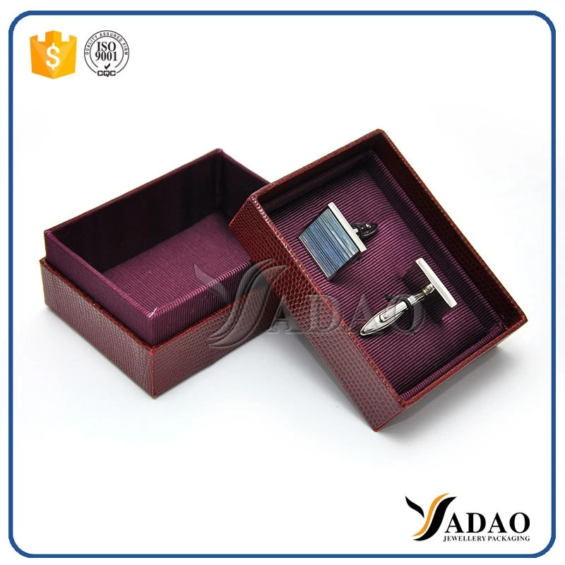 paper packaging box jewelry storage cufflinks box with seperated box lid