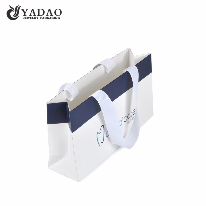 shopping bag paper bag with logo