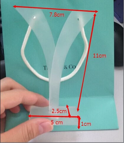 wholesale custom acrylic earring display holder for jewelry display in size of 50*25*110mm made in China