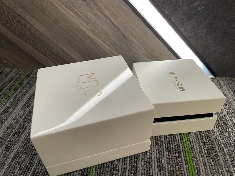 wooden box series customize lacquer painting jewelry packaging box ring/earring/bangle/bracelet brand logo printed 