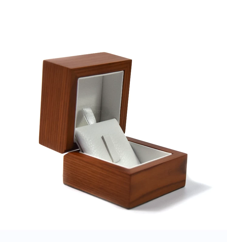 yadao high end luxury wooden jewelry box ring gift box packaging