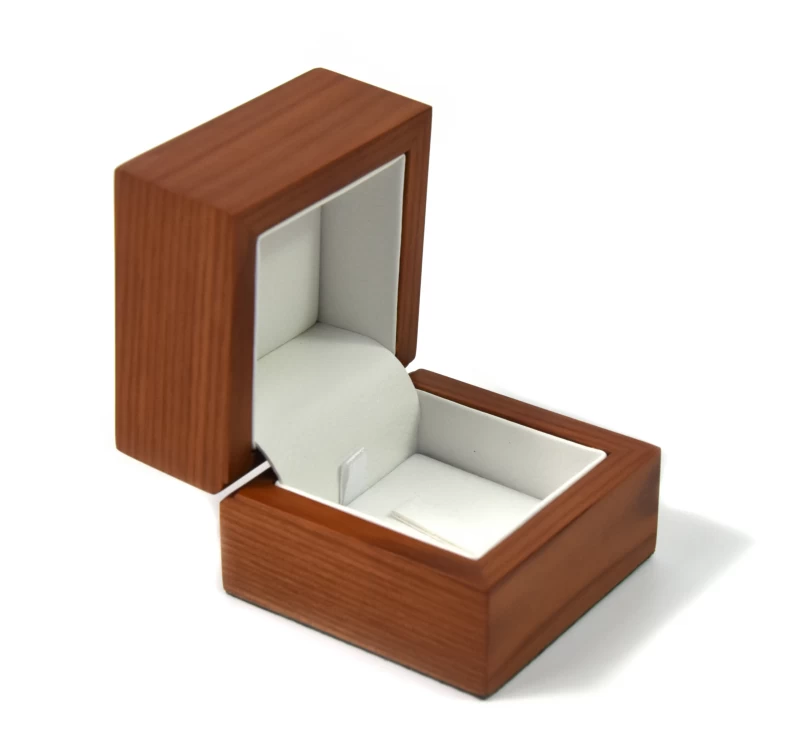 yadao high end luxury wooden jewelry box ring gift box packaging