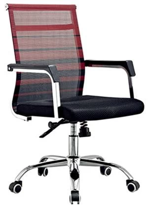 Newcity 1222C Commercial Mesh Chair WorkWell Visitor Office Mesh Chair PP With Metal Chrome Armrest Mesh Chair Conference Room Mesh Chair Supplier Foshan China