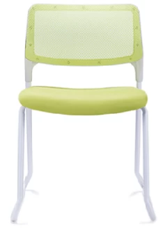 Newcity 1231现代白脚培训椅塑料椅医院大楼使用培训椅铁喷漆培训椅可堆叠培训椅中国供应商佛山质保5年
