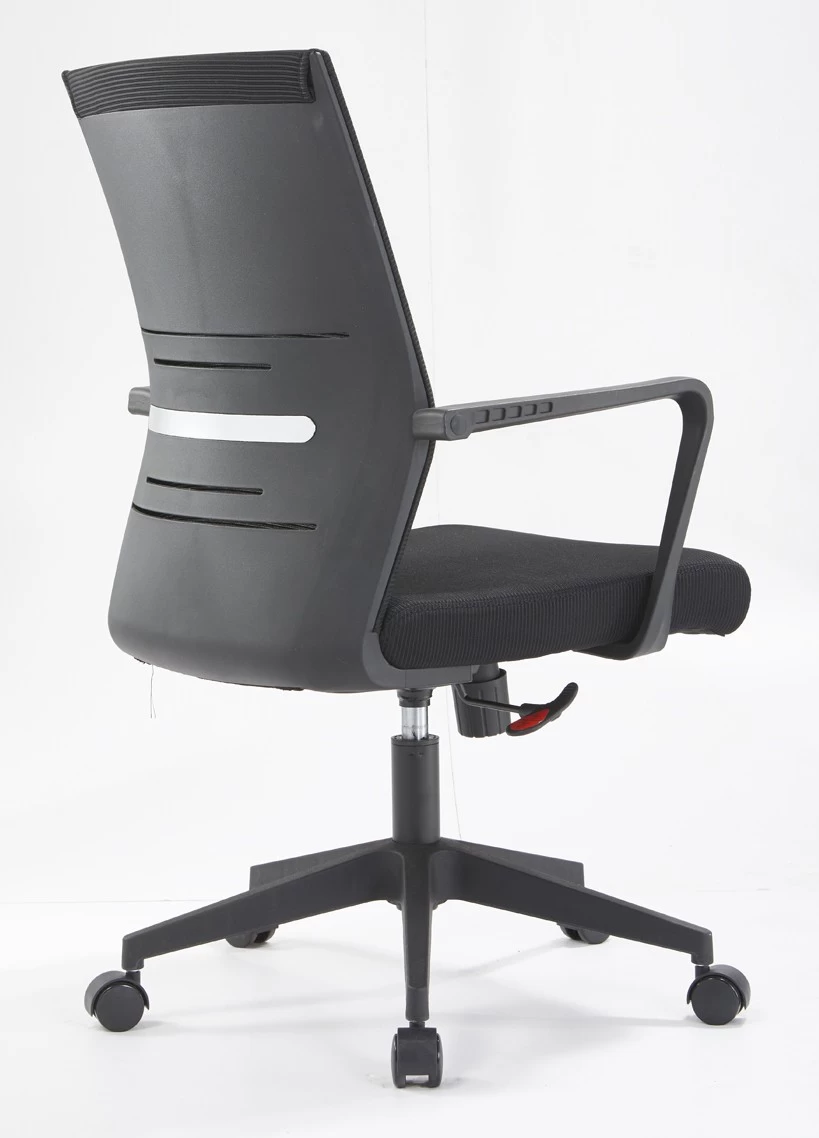 Newcity 1250B最便宜的PU皮革办公椅专业制造商黑色办公椅现代高品质行政中背部中国佛山供应商质保5年