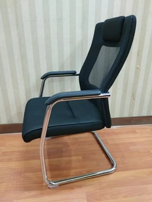 Newcity 1256廉价现代办公椅经济型网椅会议室稳定圆管访客椅新设计网椅供应商佛山中国