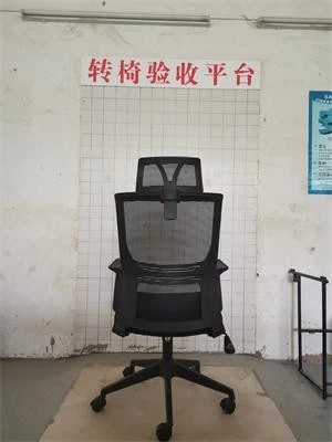 Newcity 1259A高背经理椅经济旋转网椅85mm黑色气杆网椅倾斜和锁定机构BIFMA标准供应商佛山中国