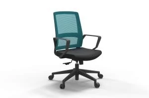 Newcity 1371C经济办公椅网椅访客椅低背职员椅5年质保高密度海棉BIFMA标准供应商佛山中国