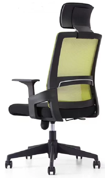 Newcity 1372A Fashion Mesh Office Chair With Headrest Ergonomic Swivel Managerial Chair High Quality Functional Adjustable Conference Mesh Chair Supplier Foshan China