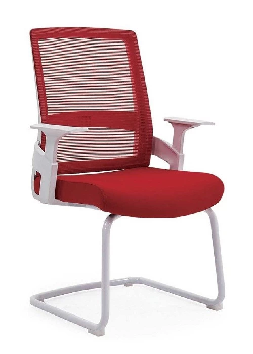 Newcity 1372C经济办公椅网椅固定扶手参观网椅中背椅职员椅5年质保高密度海棉供应商佛山中国