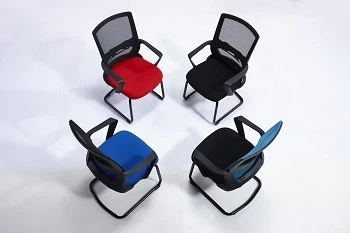 Newcity 1373C经济办公椅网椅耐用参观办公网椅低背职员椅5年质保高密度海棉供应商佛山中国
