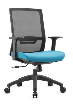 Newcity 1376C Economic Office Chair Mesh Chair Visitor Mesh Chair Cheap Mesh Chair Low Back Staff Chair Moulded Foam Supplier Foshan China