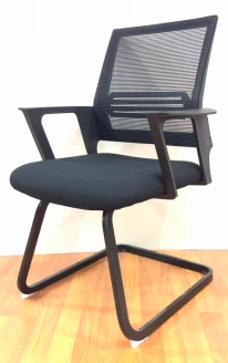 Newcity 1382C最受欢迎的网椅经济型访客网椅特价价格网椅无轮访客网椅BIFMA标准供应商佛山