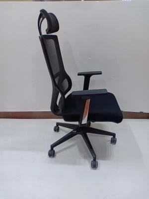 Newcity 1399A热销经济型网椅高品质网椅现代计算机网椅经理网椅带头枕网椅5年质保佛山中国