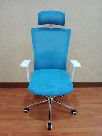 Newcity 1426A Made In China High Class Fabric Mesh Chair Adjustable Headrest Mesh Chair Luxury Modern Swivel Office Chair Supplier Foshan China
