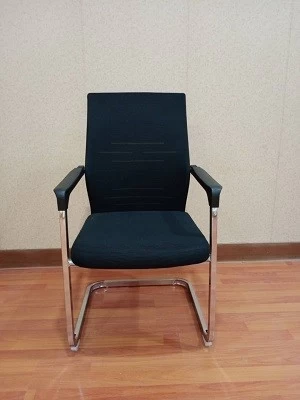 Newcity 1428C Simple Design Visitor Mesh Chair Comfortable Conference Room Chair Ergonomic Executive Manufacture Visitor Chair Chinese Supplier Foshan