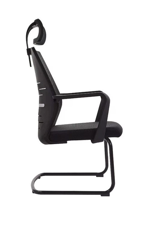 Newcity 1428D-1带头枕网椅符合人体工程学网椅行政网椅现代计算机网椅贴喷漆框架网椅中国佛山质保5年