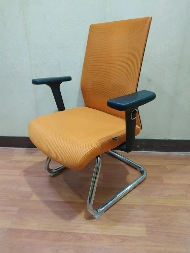 Newcity 1525C舒适会议室网椅行政网椅员工游客椅现代设计访客椅中国佛山质保5年