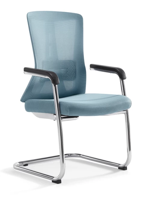 Newcity 1528C PP Structure Mesh Chair Comfortable Meeting Room Mesh Chair Patent Mesh Chair Staff Visitor Chair Modern Design Visitor Chair Chinese Foshan