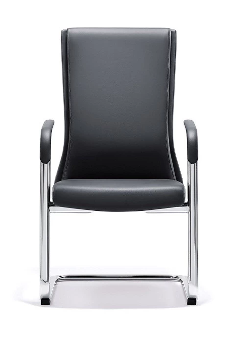 Newcity 5004C高质量海棉访客椅金属电镀架办公椅等候室访客椅现代设计访客椅供应商中国佛山质保5年