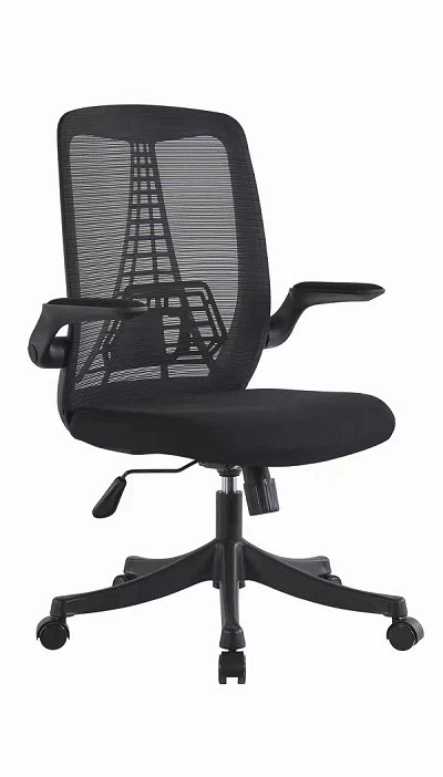 Newcity 519b "Eiffel" Cadeira de malha com encosto de cabeça fixa Cadeira de malha ajustável Cadeira de malha de braço atrativo Cadeira de malha atraente Garantia chinesa 5 anos Foshan