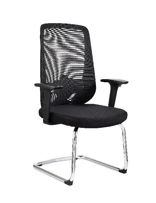 NewCity 646C高价现代设计会议室网状椅子金属涂漆框架访客椅子椅子最佳质量不带轮子访客椅子供应商foshan China