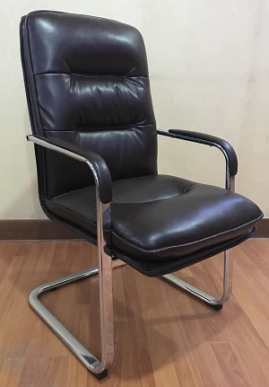 Newcity 6535 High Quality Soft Comfortable Visitor Chair Office Meeting Chair Bow Leg Chair Ergonomics Impresario Visitor Chair Supply Foshan China