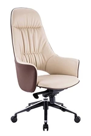 Newcity 6568C经济办公椅便宜高质量人体工学皮革办公椅中背耐用参观办公椅员工椅5年质保高密度海棉供应商佛山中国