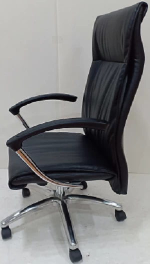 Newcity 6569 最佳旋转电脑办公椅老板旋转办公椅现代扶手设计高背PU办公椅供应质保5年中国佛山