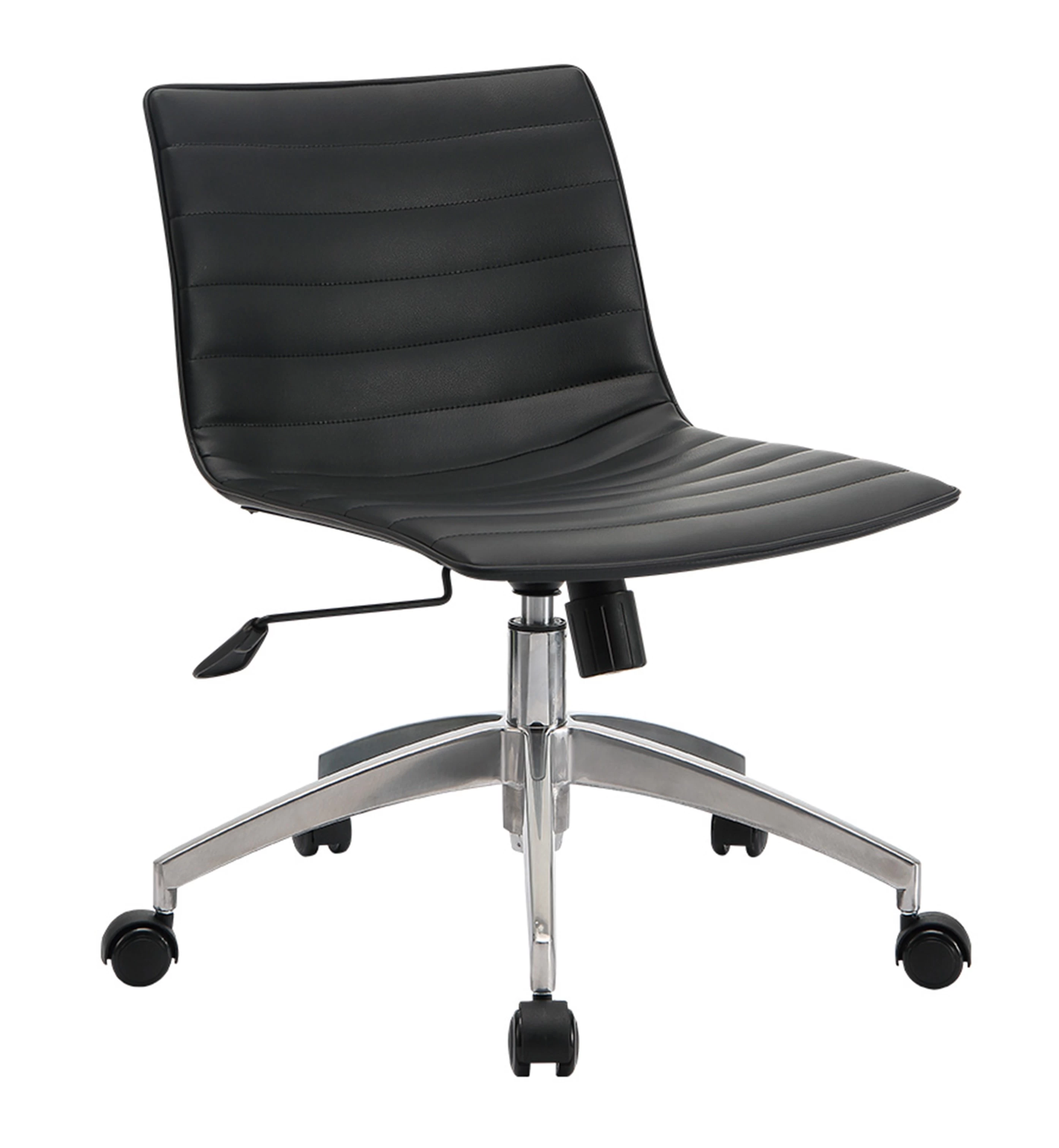 Newcity 6625B India Pure White Office Chair Luxury منتصف الظهر قطب كرسي المكتب التنفيذي تصميم جديد من اجتماع المؤتمر مكتب الرئاسة كرسي المورد فوشان الصين