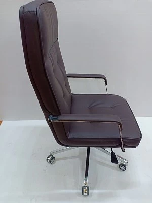 Newcity 6657A Luxury PU Leather Office Chair Hot-selling Office Chair Fashionable Boss Offce Chair High Back Office Revolving Office Chair Supply Foshan China