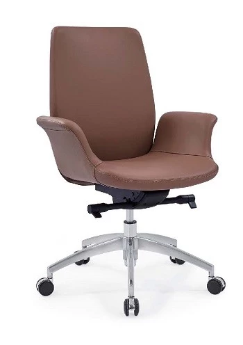 Newcity 6681B Latest Executive High Equipment Office Chair  Fashionable  Black Office Chair Modern High Quality Executive Mid Back Chinese Foshan Supplier
