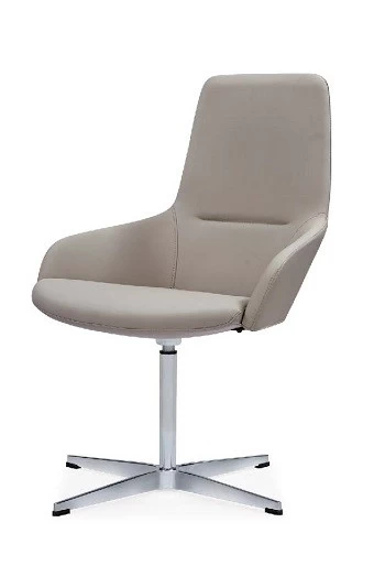 Newcity 6683C高品质豪华舒适访客椅CEO高端访客椅定型棉访客椅无轮办公椅供应商中国佛山质保5年