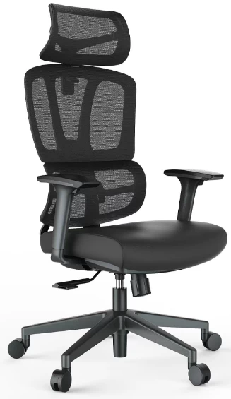 Newcity 808AF Factory Supply Comfortable Executive Manager Mesh Chair Ergonomic Office Chair with Adjustable Height Armrest Ergonomic Commercial Office Chair With Headrest Supplier Foshan China