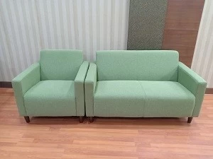Newcity S-1038 绿色款式办公沙发高品质客厅办公家具沙发热销豪华欧式办公沙发供应商质保5年中国佛山