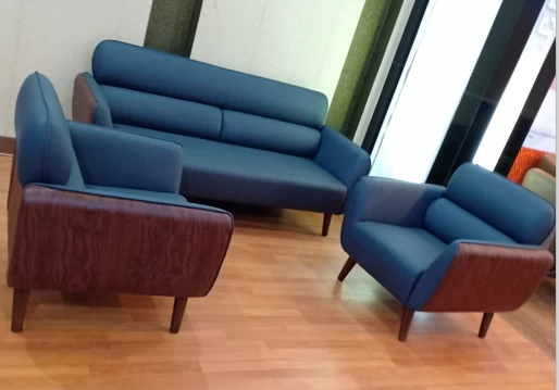 Newcity S-1071出厂价格PU或真皮1 + 1 + 3接待办公室沙发现代设计热销行政办公室沙发简单优质的办公室沙发供应商质保5年中国佛山