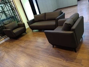 Newcity S-1072柔软舒适的办公沙发现代欧式办公沙发客厅家具皮革或PU沙发5年质保供应商佛山中国