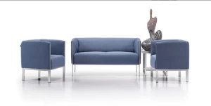 Newcity S-832 رخيصة بو الجلود تظهر غرفة 1 + 1 + 3 مكتب أريكة مجموعة مع سعر المصنع استقبال أريكة عالية الجودة مكتب أريكة تصميم أنماط جديدة أريكة المورد فوشان الصين