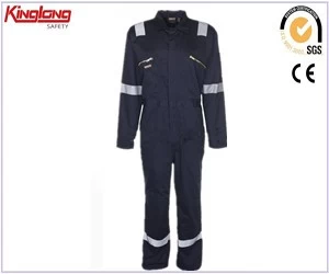 China 100%Cotton Fire Retardant Coverall,SGS Certificate 100%Cotton Fire Retardant Coverall,SGS Certificate 100%Cotton Fire Retardant Coverall with Reflective Tape manufacturer
