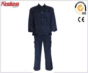China 100% Cotton Navy  Labor Men  work wear uniform manufacturer