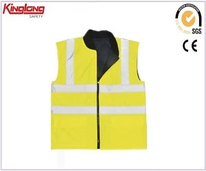 China 100% polyester yellow  fluorescent workwear the vast manufacturer