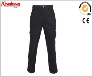 Chiny 100% cotton fabric mens work clothes workwear uniforms cargo pants trousers producent