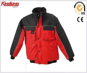 China 2017  OEM Winter Jacket Manufacturer Canvas Labour Jacket for men manufacturer