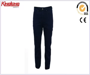 China 2017 new fashion women ripped skinny denim jeans ,ladies jeans top quality manufacturer
