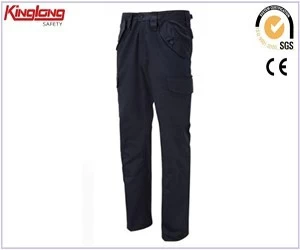 Cina Pantaloni dell'esercito da uomo in tessuto T / C della migliore qualità, produttore di pantaloni tattici di colore nero in Cina produttore