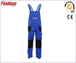 China Bi-Color Comfortable Men's Working Bibpant manufacturer