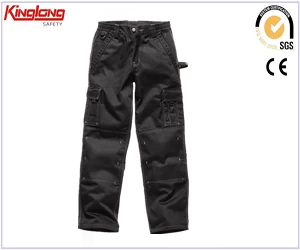 China Canvas fabric cool mens cargo pants trousers with knee pad manufacturer